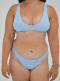 Baby blue top